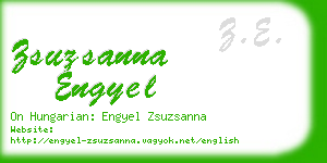 zsuzsanna engyel business card